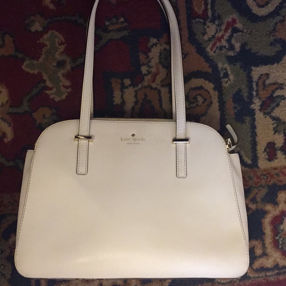 White Kate spade tote bag